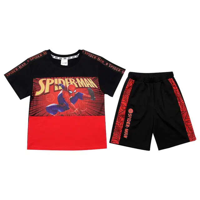 伊佳林休闲运动套装 卡通短袖夏款 漫威 男生 儿童款