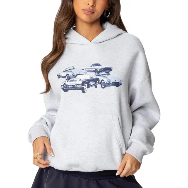 edikted Retro Rides Hoodie