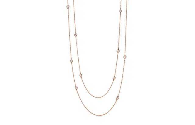 TIFFANY CO. Elsa Peretti Diamonds by the Yard 18K