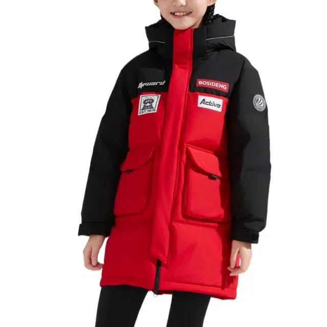 波司登羽绒服 舒适柔软时尚休闲保暖防风中长鸭绒 中小童