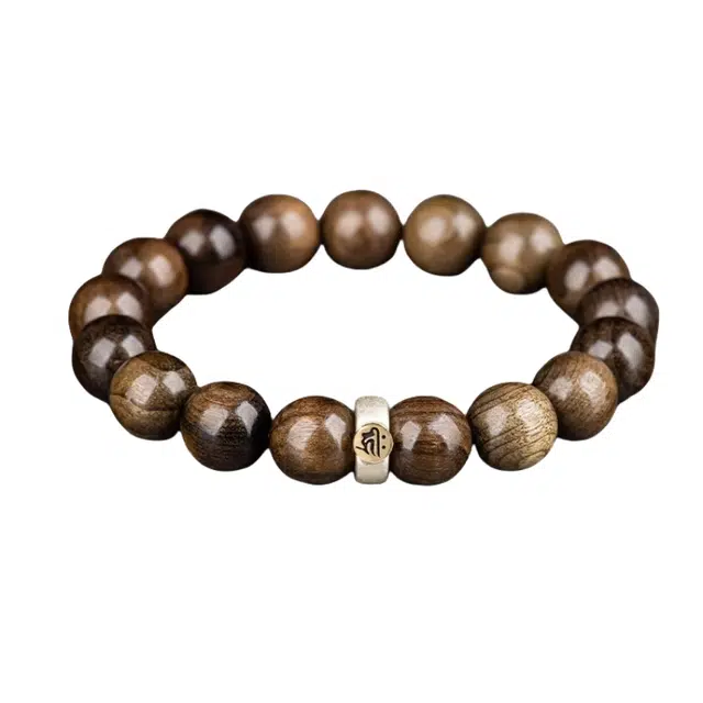 子婳 本命佛生肖质佛珠八大守护神文玩复古手工艺时尚典雅#好运 楠木 手串 男女同款情侣款