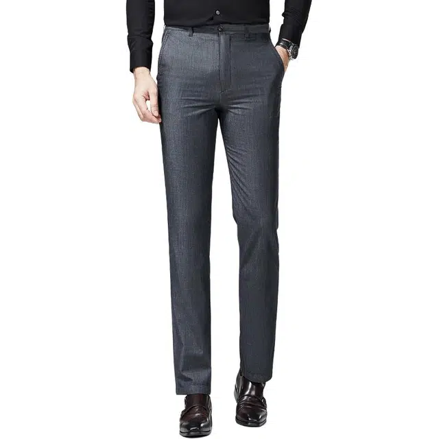 佛朗尼·齐拉 透气纯色舒适休闲裤 男款 黑灰色