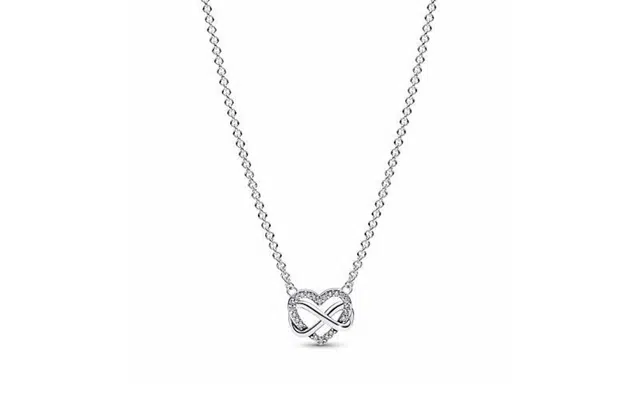Pandora Eternal Heart Necklace Silver