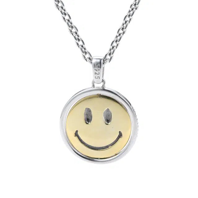 Ruibeila Smile Double-Sided Necklace