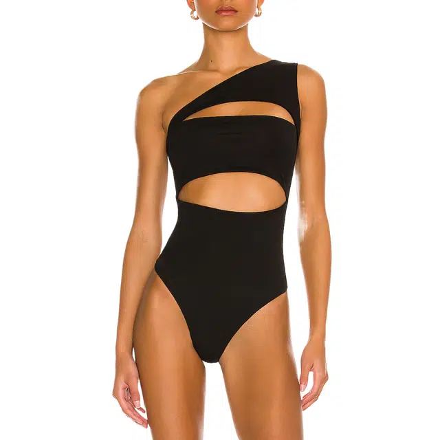 SUPERDOWN Tori Cut Out Bodysuit
