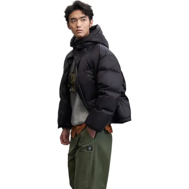 GAP Quilted Hooded Down Jacket