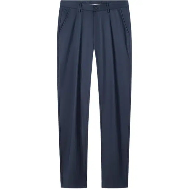 梦特娇 柔软弹力垂顺丝滑商务纯色通勤休闲裤 男款