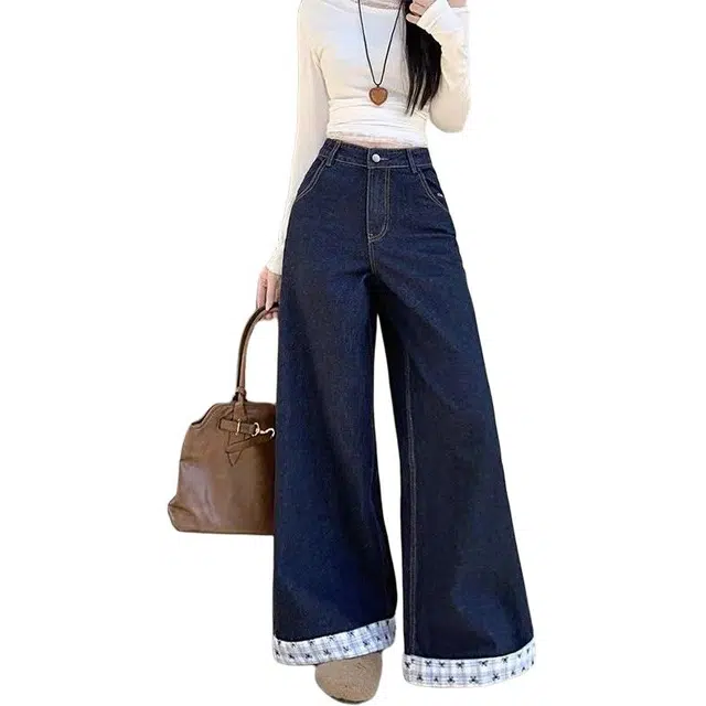 如续 休闲舒适百搭气质优雅牛仔裤 女款