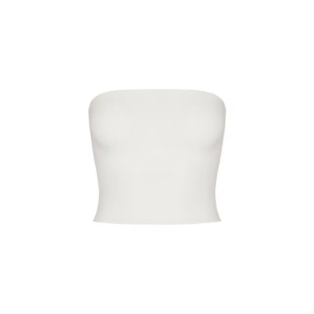 NAKED WARDROBE Tube Crop Top NW