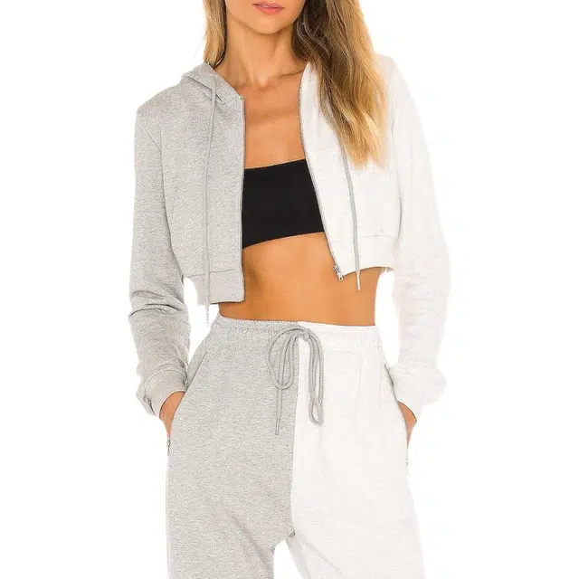 SUPERDOWN Cropped Hoodie