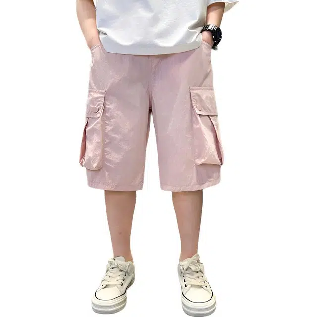 泰迪珍藏 舒适百搭时髦洋气潮流五分短裤 儿童款