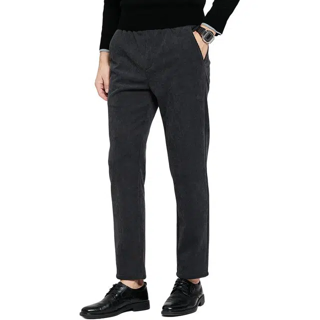 与狼共舞 生活休闲系列 通勤百搭抽绳休闲裤 男款