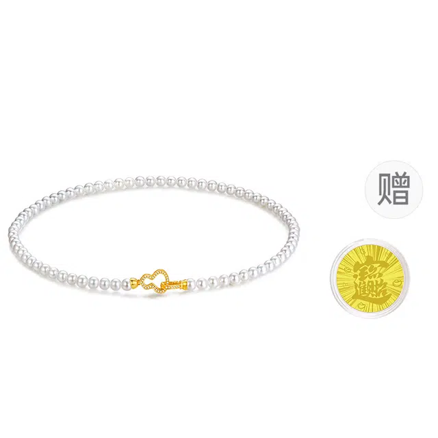 中鑫珠宝 福瑞流光 珍珠 项链 女款