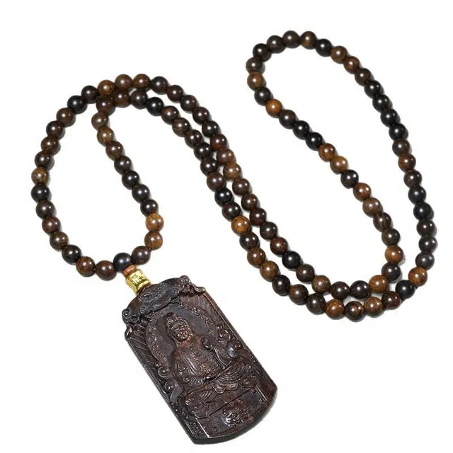 舞依翡 随形越南芽庄高档 檀木 项链 男女同款情侣款