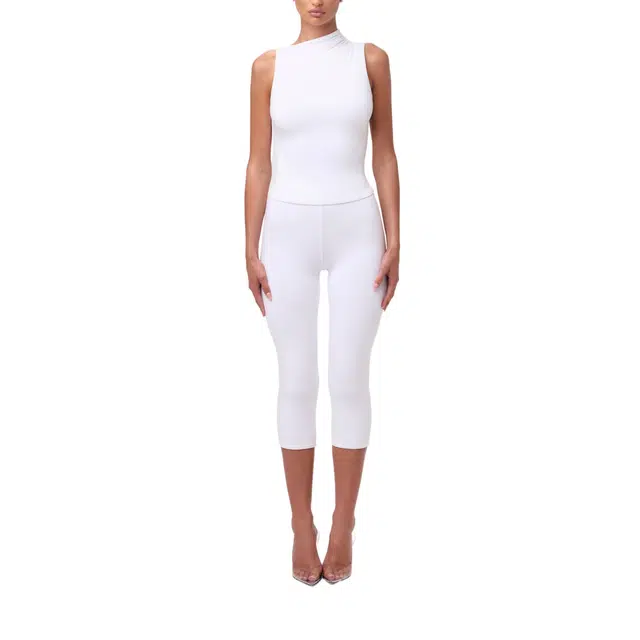 NAKED WARDROBE Sculpt Cropped Legging Smooth