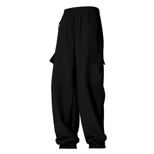 纳趣 都市机能山系户外多口袋拉链纯色工装简约百搭时尚束脚休闲裤 男女同款