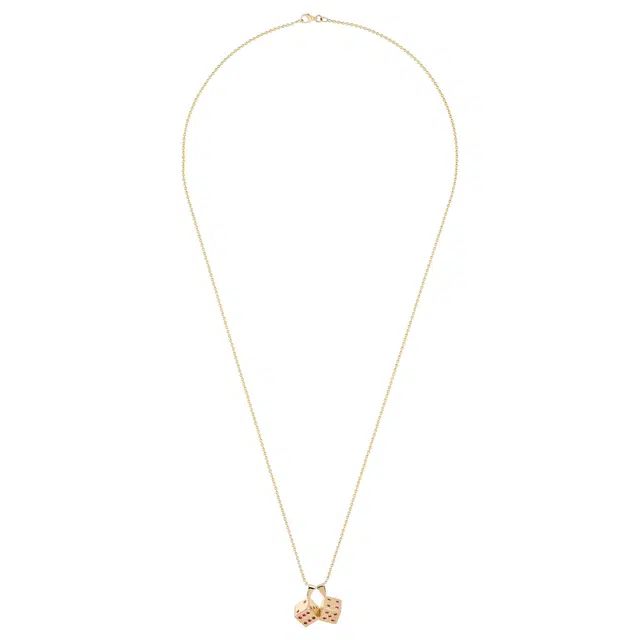 Supreme SupremeJacobCo Dice 14K Gold Pendant 14K