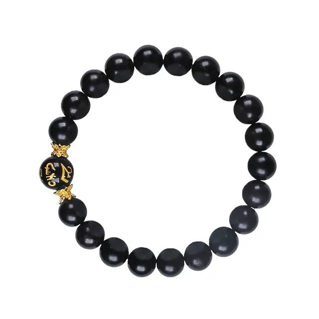 仙友 六字箴言 国潮时尚新中式 百搭小众 招财纳福 高级感复古#好运 黑檀 手串 男女同款情侣款