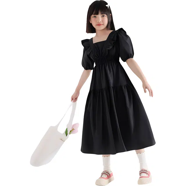 泰迪珍藏连衣裙 短袖亲肤潮流休闲 青少年