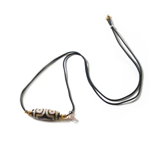 【顺风顺水人财旺】 玉临门 时来运转 平安喜乐 藏式宝盖三眼玛瑙珠天珠项链 复古民族风配饰 百搭#好运 玛瑙 玉石项链 男女同款情侣款