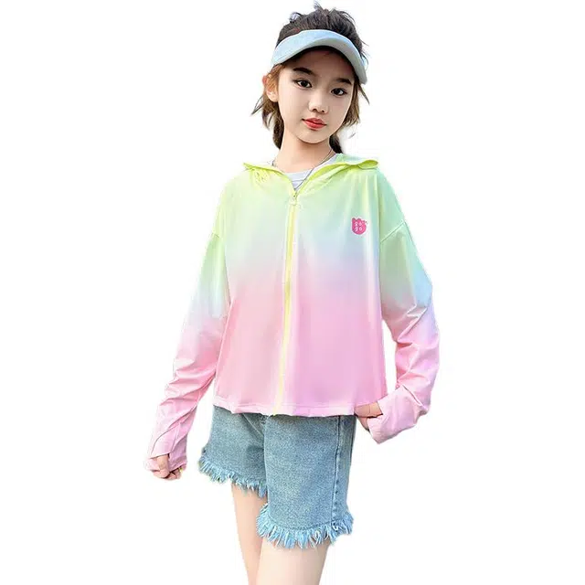 俞兆林户外服 透气时尚防晒凉感 中小童