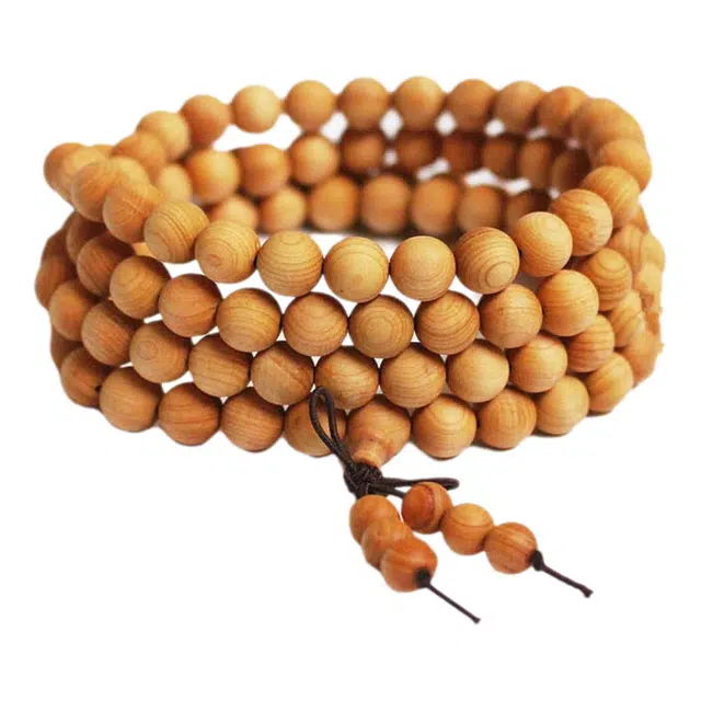 【鹤算千年寿】 缇克玺 新国风 念珠佛珠 国潮 招财转运 长寿珠 简约时尚#好运 柏木 手串 男女同款情侣款