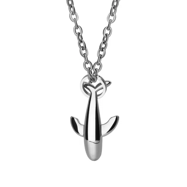 暖瞳 潮酷个性潮流设计高级感简约冷淡街头小众 钛钢 项链 男款