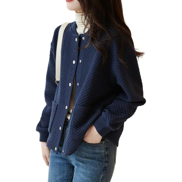 【dme】 华夫格棒球服 女款