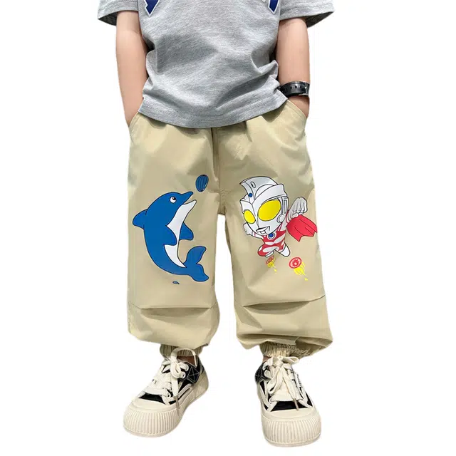 浪莎长裤 帅气卡通休闲舒适 中小童