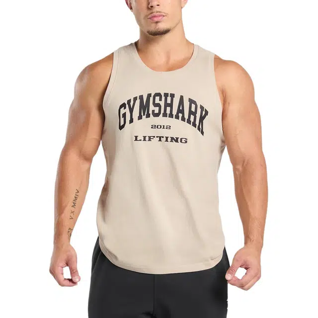 GYMSHARK 2012 Lifting Tank logo