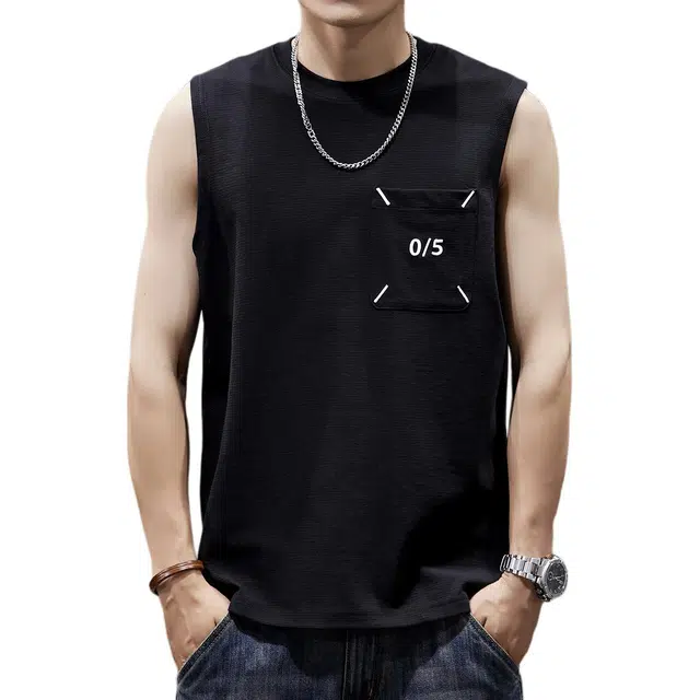 贵色 青少年运动健身足球吸汗潮流高品宽松坎肩美式户外街头无袖背心 男女同款