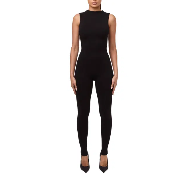NAKED WARDROBE NW Sleeveless Sculpt Jumpsuit
