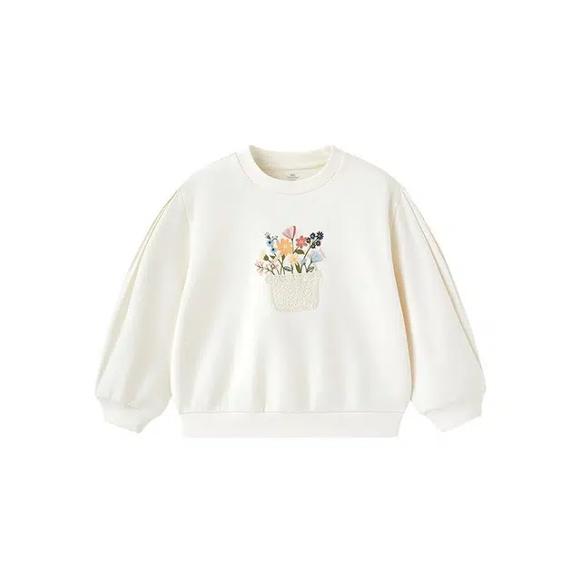 英氏卫衣 简约百搭舒适套头长袖 中小童