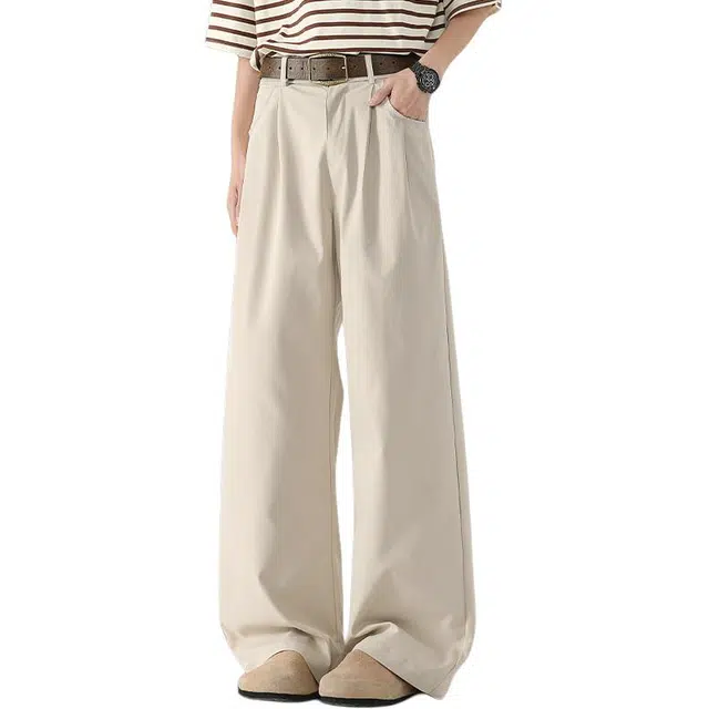 童先森 日系高街潮牌直筒裤长裤休闲裤 男款