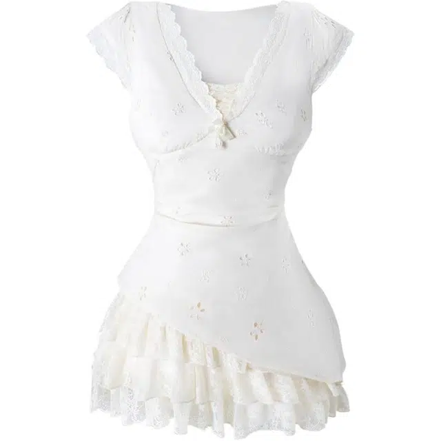 沐晓欣 简约时尚舒适百搭短袖连衣裙 女款