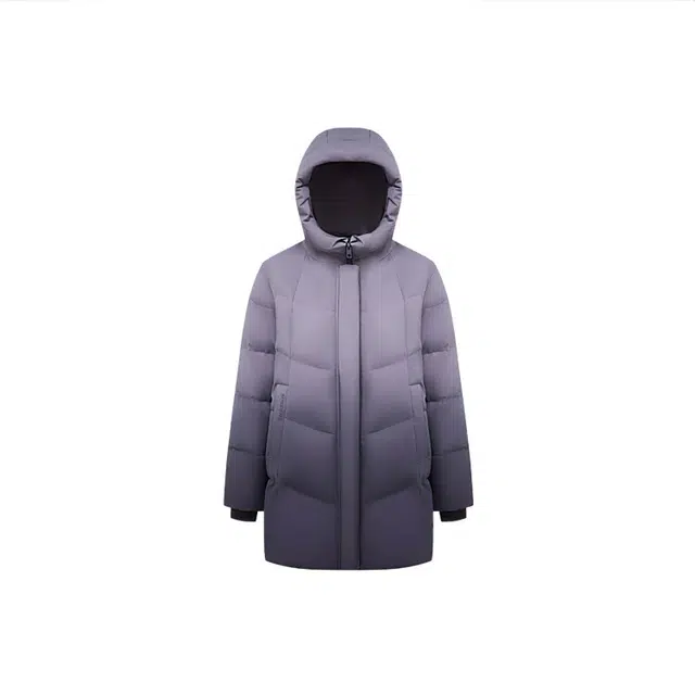 波司登 中长经典休闲连帽厚款羽绒服 女款