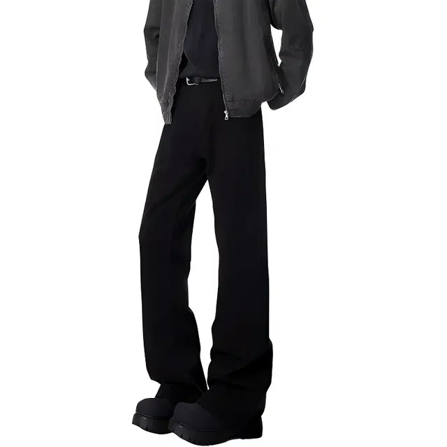 单爵 薄款美式修身直筒裤子夏季牛仔裤 男女同款