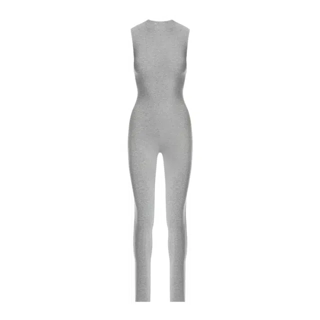 NAKED WARDROBE Sleeveless Sculpt Jumpsuit NW