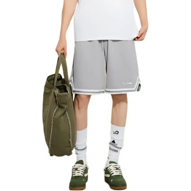 三福 运动风宽松中腰五分休闲短裤 男款