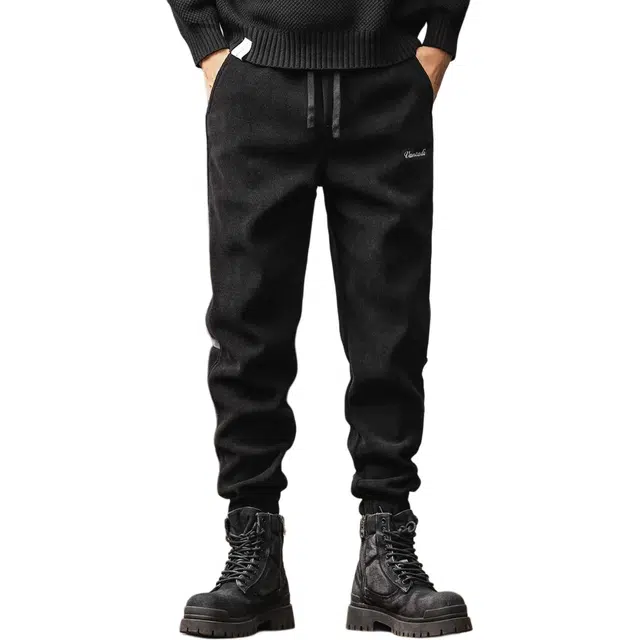 格蓝鹿 宽松微弹中腰休闲裤 男款