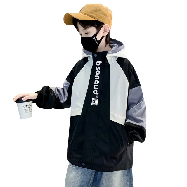 俞兆林上装 舒适亲肤连帽 儿童款