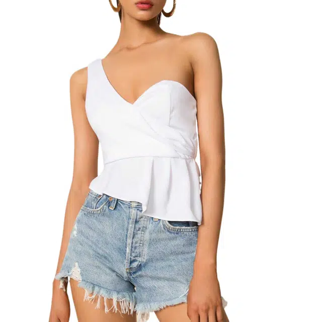 SUPERDOWN Karlie One Shoulder Top