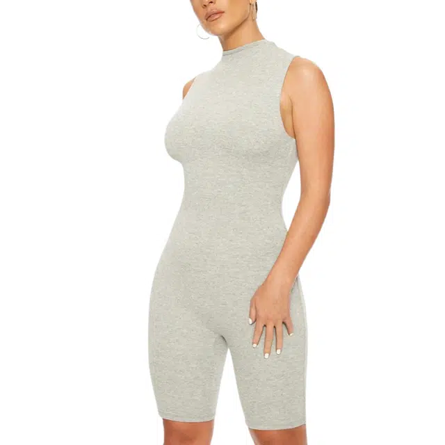 NAKED WARDROBE Sleeveless Romper NW