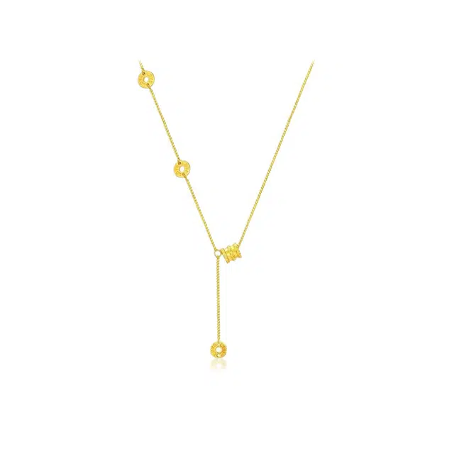 璀璨之心 小蛮腰 轻奢小众高级感时尚锁骨链 合金 项链 女款