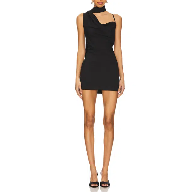SUPERDOWN Beatrice Drape mini dress