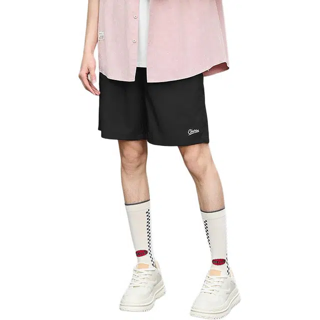 三福 健身训练中腰休闲短裤 男款