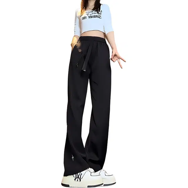 单爵 速干薄款设计感裤子休闲裤 男女同款