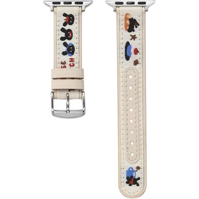 卫欣 表带 苹果适用 皮质材质 男女通用