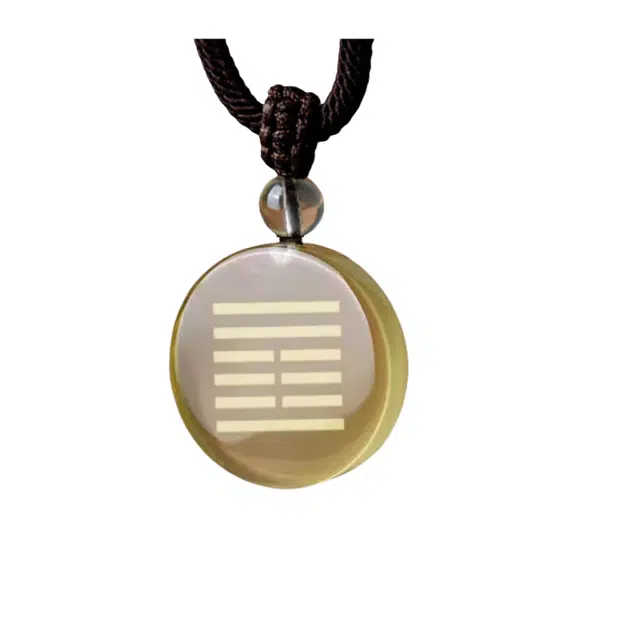 媚之吻 风雷益雷风恒巽为风坤为地乾为天 五行八卦护身符吊坠 水晶 项链 男女同款情侣款