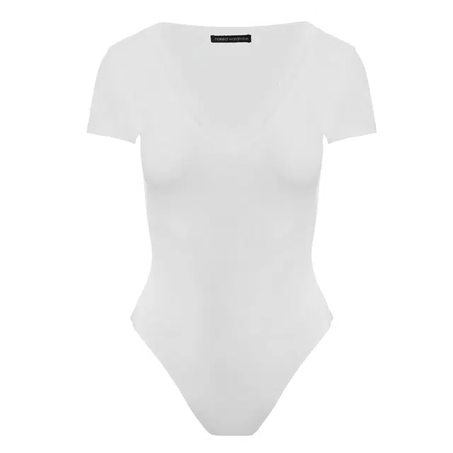NAKED WARDROBE NW V-Neck Sculpt Bodysuit